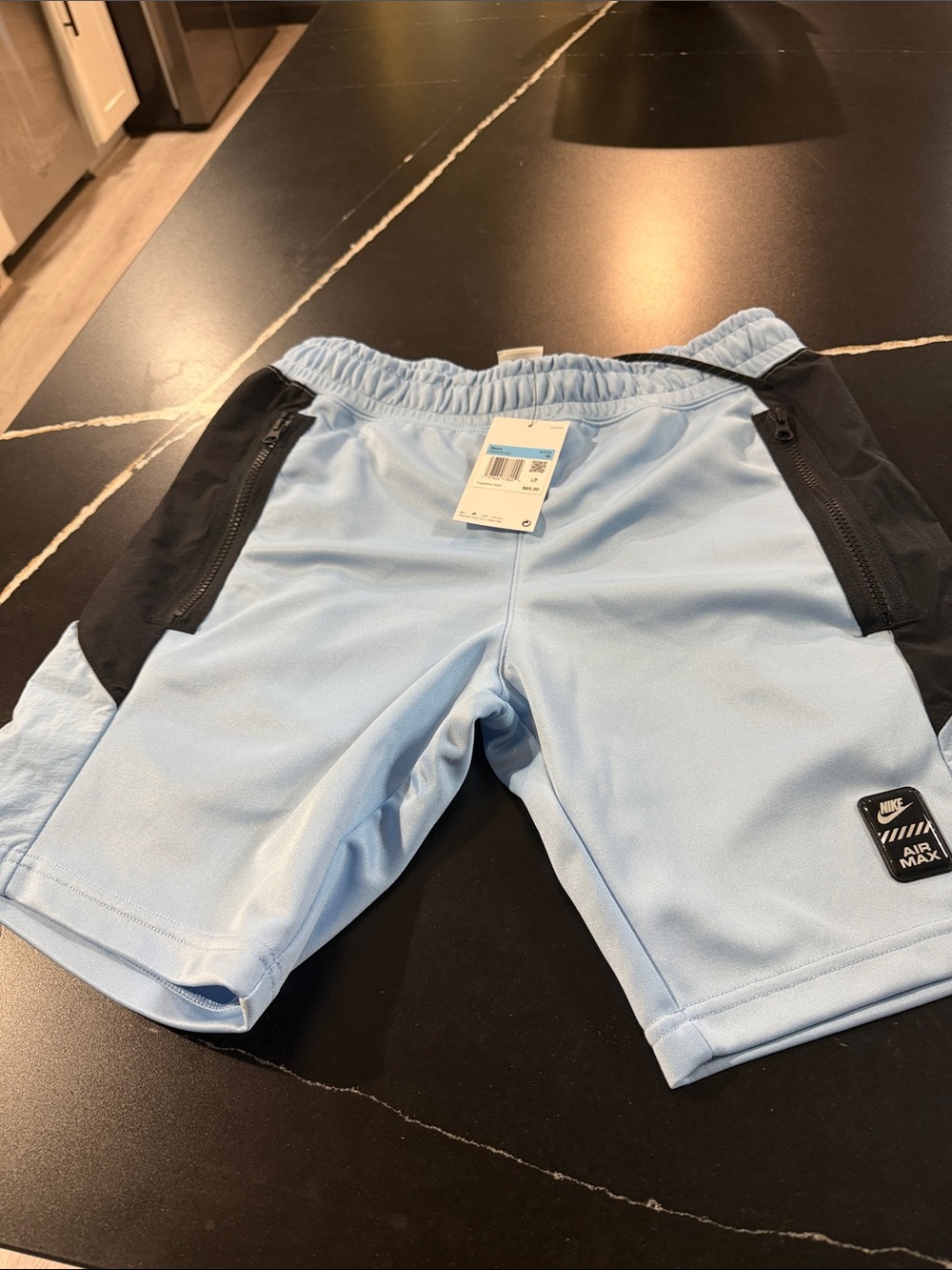 Nike Light Blue Athletic Shorts